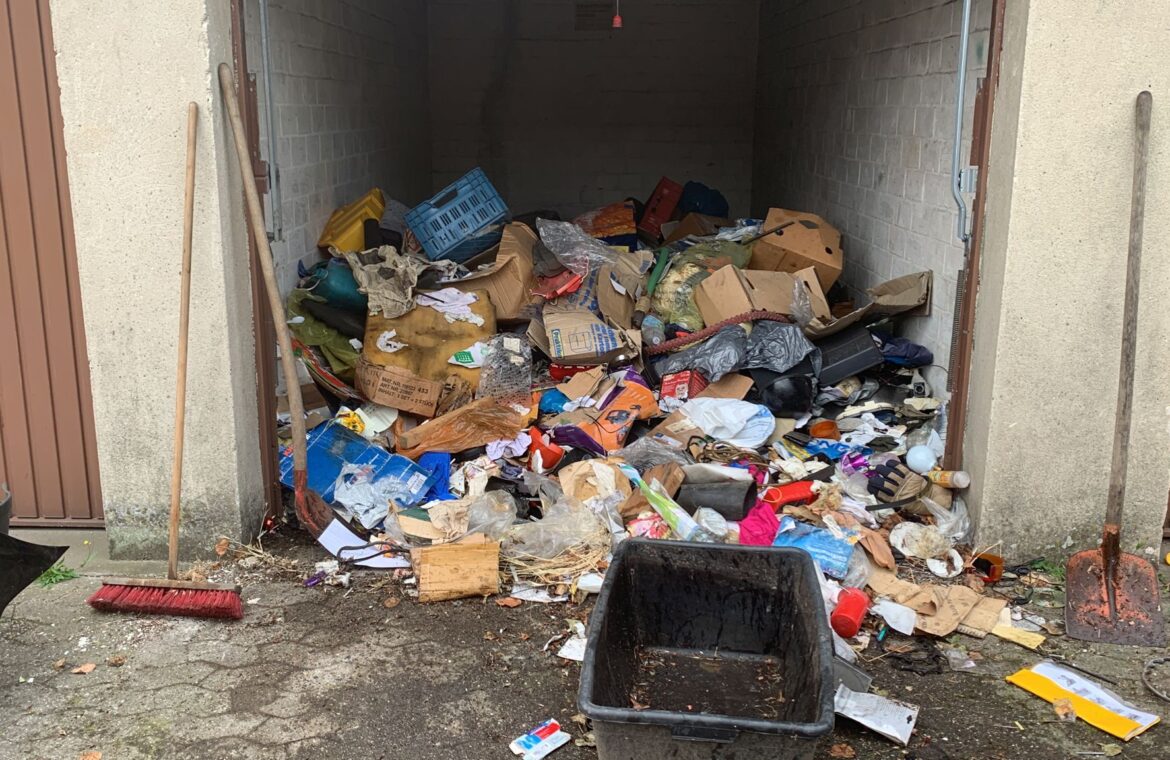 Entrümplung von Garagen